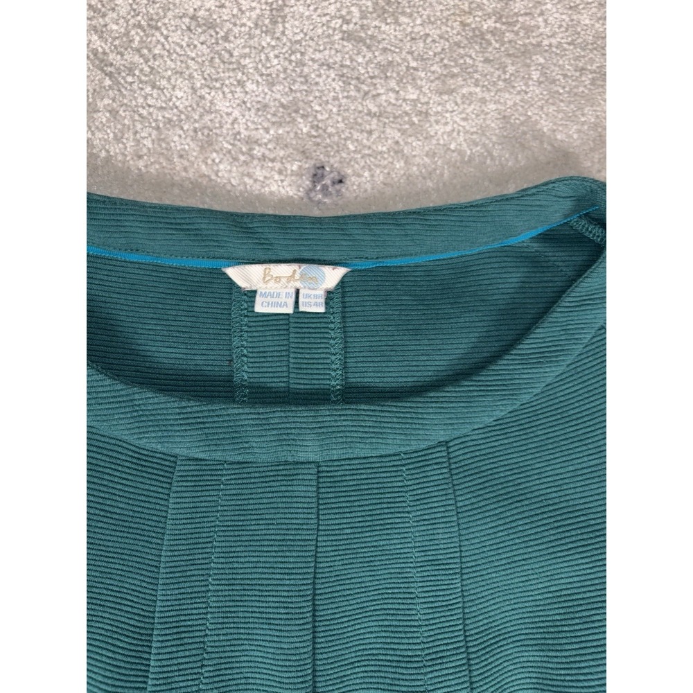 Boden Hannah jersey sheath dress green Pockets Us 4 - Picture 8 of 16